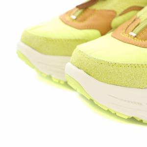 UGG australia ジップ ポーレン Zip Pollen スニーカー シューズ スエード 厚底 USA8 黄 イエロー 茶