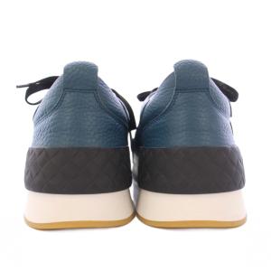 BOTTEGA VENETA イントレチャート ローカットスニーカー 39 ネイビー