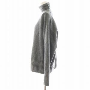 Spick&Span 24AW ウール カシミヤ タートルネック プルオーバー ニット セーター 長袖 グレー 24080200902040