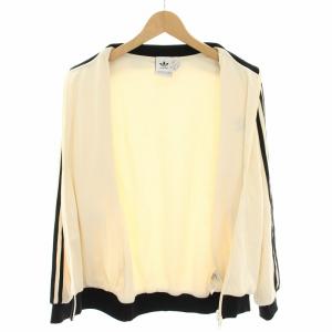 adidas Originals アディカラーワッフルクラシックトラックトップ トラックジャケット アウター ジップアップ XS 白 ホワイト
