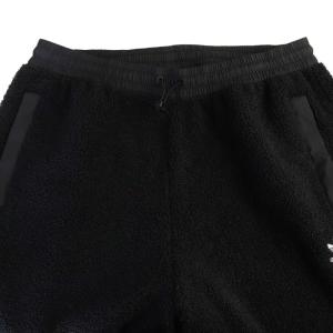 adidas Originals テディフリース トラックパンツ イージー 裏起毛 3XL 大きいサイズ 黒 ブラック IX5502 /RO