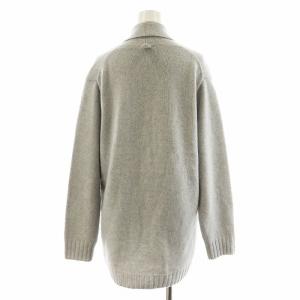 MARGARET HOWELL カーディガン ウール カシミヤ混 シルク混 絹 F グレー 589-7264004 /AN41