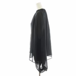 EVERYDAY I LIKE 23SS Sheer シャツ ブラウス 長袖 シースルー シアー 黒 ブラック 23051500802010