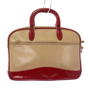 90's-00' ボストンバッグ レザー ベージュ