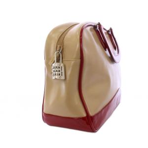 miumiu 90's-00' ボストンバッグ レザー ベージュ