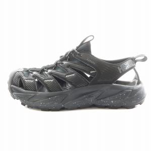 ホパラ HOPARA サンダル ロゴ US9 26.0cm 黒 ブラック 1123112 /AN12