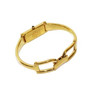 GUCCI バングルウォッチ クオーツ ゴールドカラー 1500L