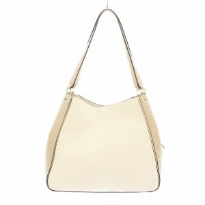 kate spade new york レイラ ミディアム トリプル コンパートメント ショルダー バッグ トートバッグ レザー バイカラー 白