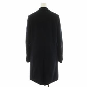 MUSE de Deuxieme Classe チェスター コート ロング丈 ウール カシミヤ混 36 黒 ブラック 15020500903030 /AN49