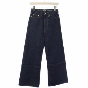 おこめコバチ比女 デニム ワイドパンツ ジーンズ 0 青 5076127 /TK