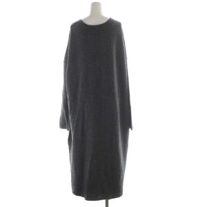 TODAYFUL ワンピース マキシ ロング ニット 長袖 38 グレー 12020324 /RO