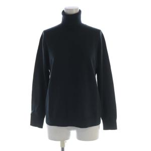 FINE CAHHMERE MASON ニット セーター プルオーバー ハイネック 長袖 38 緑 グリーン