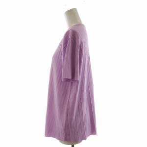 theory luxe CHIARO COSA HS ニット セーター 半袖 40 紫 パープル 03-3201740-913-040