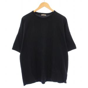 Tシャツ 半袖 クルーネック 無地 ストレッチ 54 黒 ブラック /BB