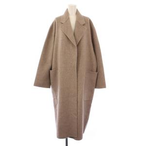 Wool Over Coat ウールオーバーコート チェスターコート アウター ロング丈 前開きトッパー