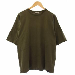 Tシャツ カットソー クルーネック 半袖 52 カーキ 563349 /TK