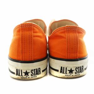 CONVERSE オールスター ALLSTAR MADE IN JAPAN スニーカー シューズ キャンバス 9.5 オレンジ