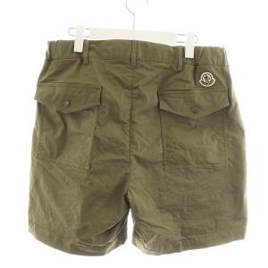 MONCLER PANTALONE BERMUDA ショートパンツ 48 カーキ J10912B0011