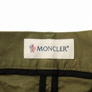 MONCLER PANTALONE BERMUDA ショートパンツ 48 カーキ J10912B0011