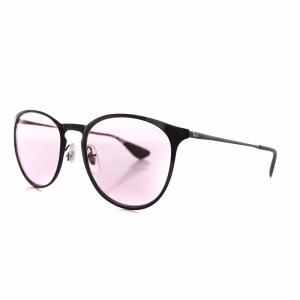 Ray-Ban ERIKA METAL EVOLVE サングラス 調光レンズ 5419 145 黒 ブラック 紫 パープル