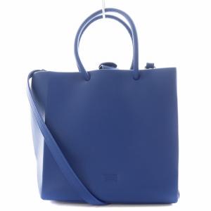 ハンドバッグ ショルダーバッグ 2way レザー 青 ブルー 52632-31 /AN1