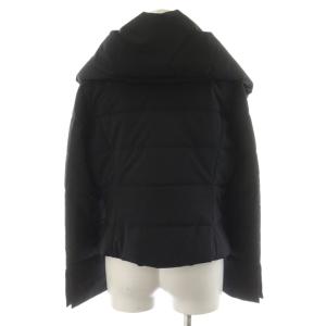 FOXEY NEW YORK レイニージャケット 中綿ジャケット ロゴ アウター 42 黒 ブラック 26508 /AN35