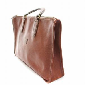 Felisi ハンドバッグ レザー ロゴ 茶 ブラウン /BB