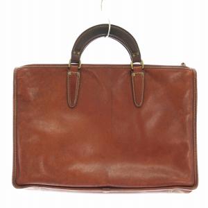 Felisi ハンドバッグ レザー ロゴ 茶 ブラウン /BB