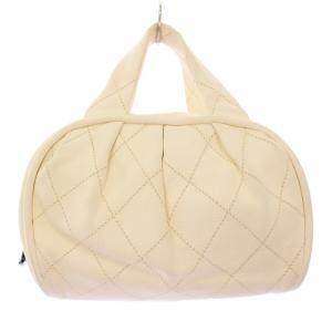 ワイルドステッチ ココマーク ハンドバッグ 10番台 ホワイト