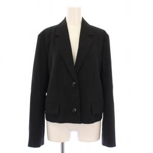 VISPOLY ショートジャケット テーラード アウター シングル 総裏地 F 黒 ブラック 23010370202010