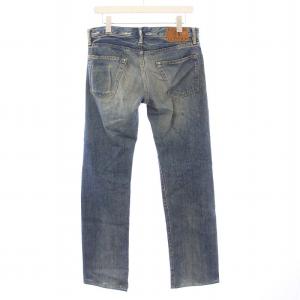 HYSTERIC GLAMOUR デニムパンツ ダメージ加工 USED加工 スタッズ W30 ブルー 0213AP13