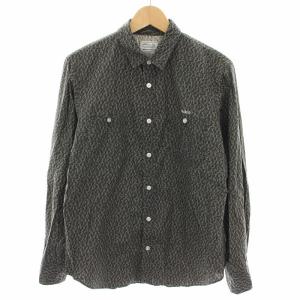 ローブWS/Cシャツロングスリーブ ROVE WS/C SHIRT LS シャツ 長袖 小花柄 総柄 M