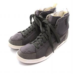 PUMA スニーカー ハイカット シューズ US8 グレー 350340 01 /YM D