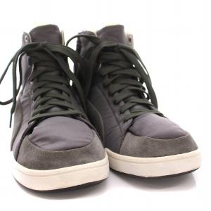 PUMA スニーカー ハイカット シューズ US8 グレー 350340 01 /YM D