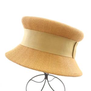 ストローハット ベージュ