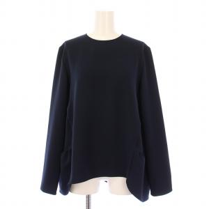 バックティアードブラウス 38 ネイビー YCB-320-212