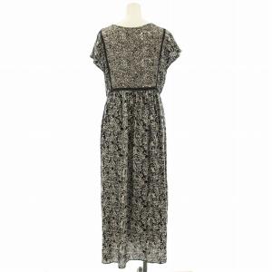 URBAN RESEARCH Sonny Label 23SS ボタニカルプリントフレンチワンピース LA35-26R610 半袖 ロング ワンピース F /G