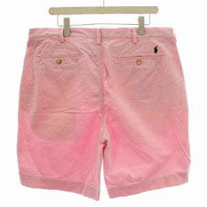 POLO RALPH LAUREN ショートパンツ ハーフパンツ ワンポイント 36 ピンク /G JS