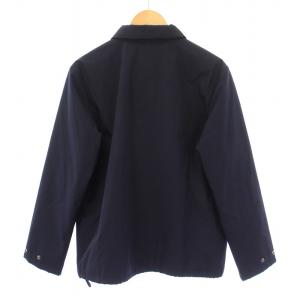 A.P.C. パデッドコーチジャケット ステンカラー 中綿 アウター ショート丈 ロゴ ワッペン XS 紺 ネイビー