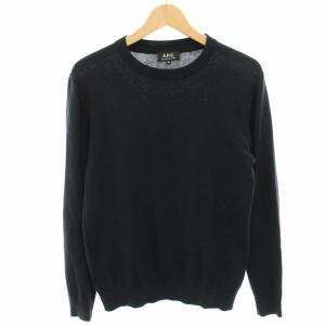 ニット カットソー 長袖 XS 紺 ネイビー 24183-1-81331 /HN JS