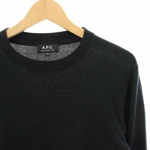 A.P.C. ニット カットソー 長袖 XS 紺 ネイビー 24183-1-81331 /HN JS