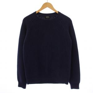 ニット セーター 長袖 クルーネック XS ネイビー /BM JS