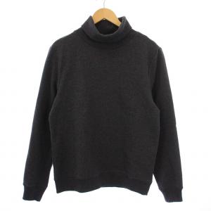 スウェット トレーナー プルオーバー 長袖 タートルネック 裏起毛 S グレー /BM JS