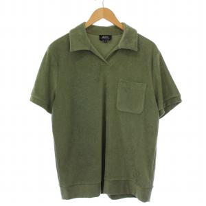 ポロシャツ 半袖 パイル M カーキ /BM JS