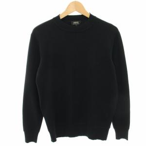 ニット セーター 長袖 XS 黒 ブラック 24182-1-80301 /HN JS