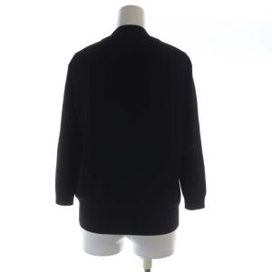 LE CIEL BLEU ニット セーター プルオーバー 七分袖 36 黒 ブラック 23A61308 /RO