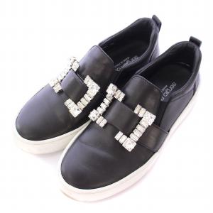 TWENTY SPORTS クリスタルバックル スリッポン ビジュー