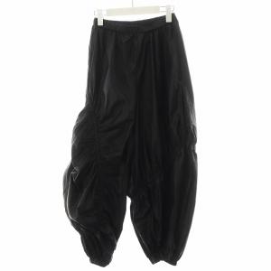 24AW shirring pants ジョガーパンツ S 黒 ブラック 470HA831-0120 /AN28