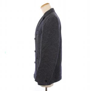 PHILIPPE MODEL スーツ セットアップ 上下 テーラードジャケット 背抜き ダブル 6B パンツ ボタンフライ ウール 48