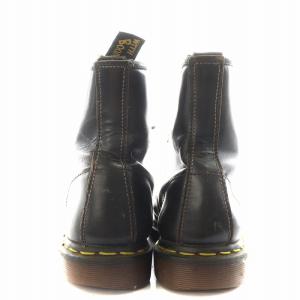 Dr.Martens 8ホール ショートブーツ レースアップ レザー 26.0cm 黒 ブラック /AN8